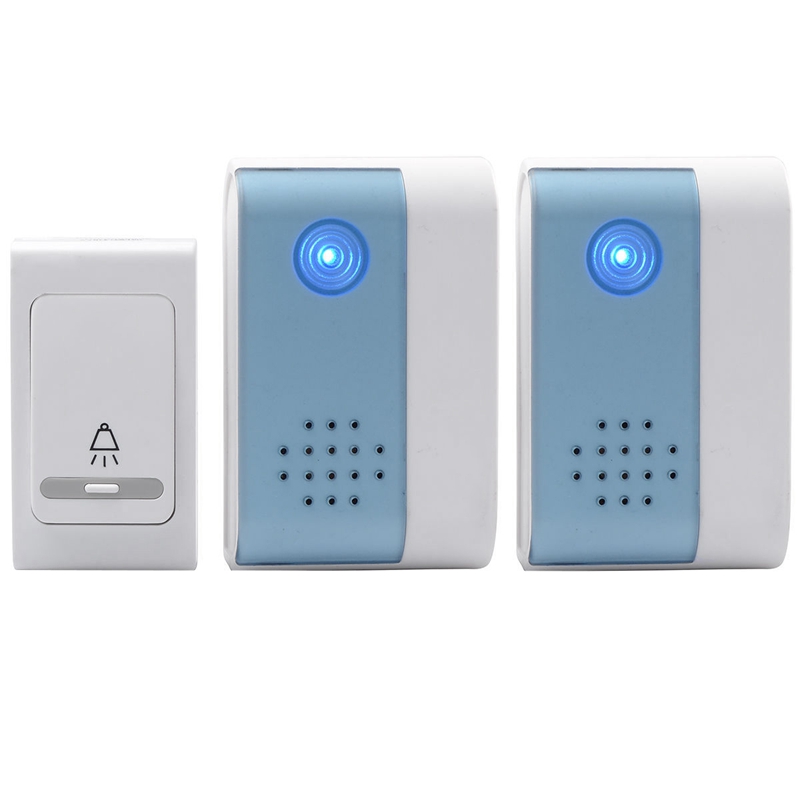 

Wireless Chime Door Bell Doorbell & Wireles Remote Control 32 Tune Songs Home Security Use Smart Door Bell
