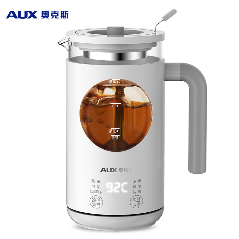 

AUX Multifunctional Electric Kettle 700ml Household Office Healthy Preserving Pot LED Display Thermal Insulation Boiler