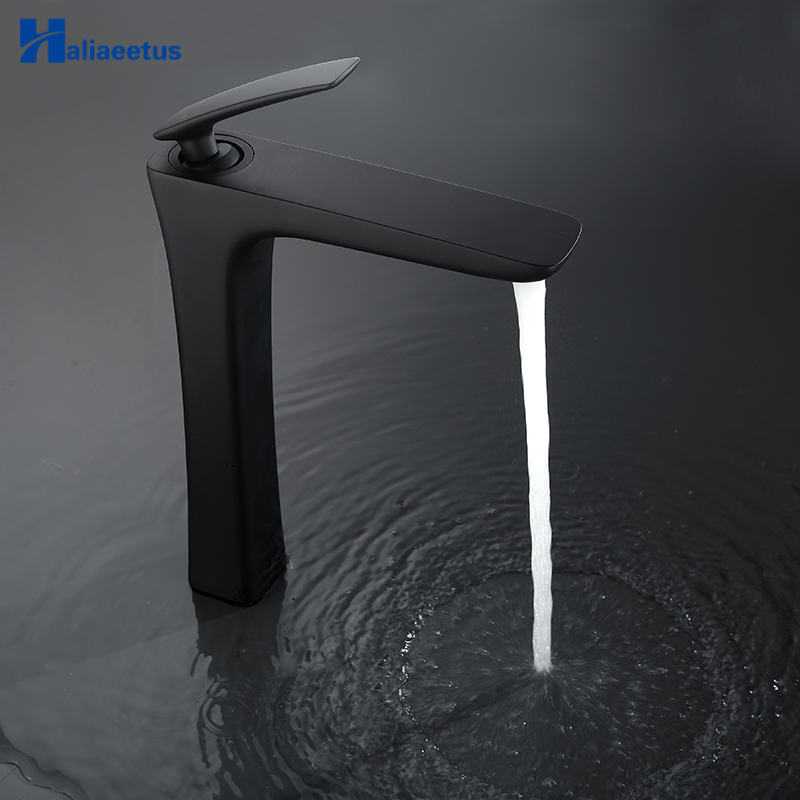 

Chrome/Black Brass Bathroom basin Faucet Luxury Sink Mixer Tap Deck Mounted Hot And Cold Sink Mixer Tap Faucet