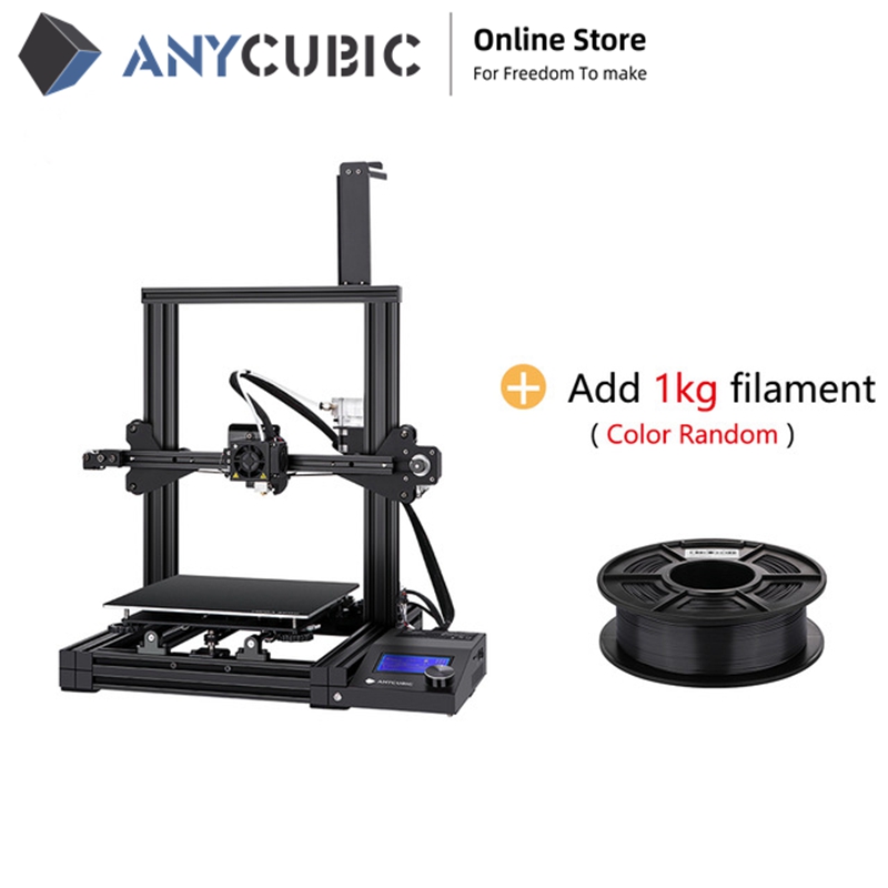 

Anycubic 3D Printer Mega Zero Double Gear Extruder Printing Filament Quick Start High Precision Easy Leveling For DIY Design