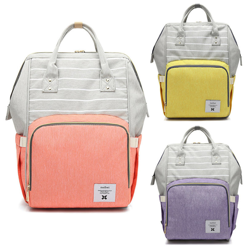 

2020 New Mummy Maternity Travel Backpack Nursing Handbag Women Fashion Bags Handbags Nusring Maternity Backpack Bags C21%, Black