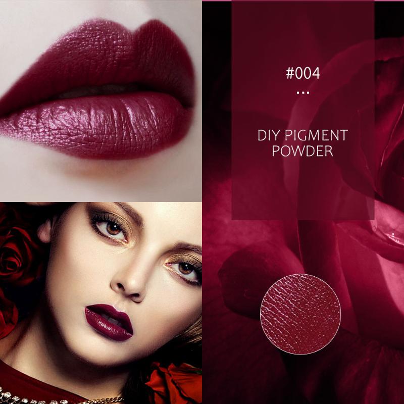 

6 Colors Lipstick Pigment Powder Lip Gloss Pigment For DIY Lipgloss Powder Red Pink Make Up Tools Makeup Comestics, 32