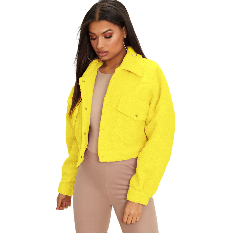 

Teddy Coat Women Elegant Faux Fur Coat Autumn Winter Plush Thick Warm Bear Teddy Jacket Female Casual Outerwear Overcoat, Brown