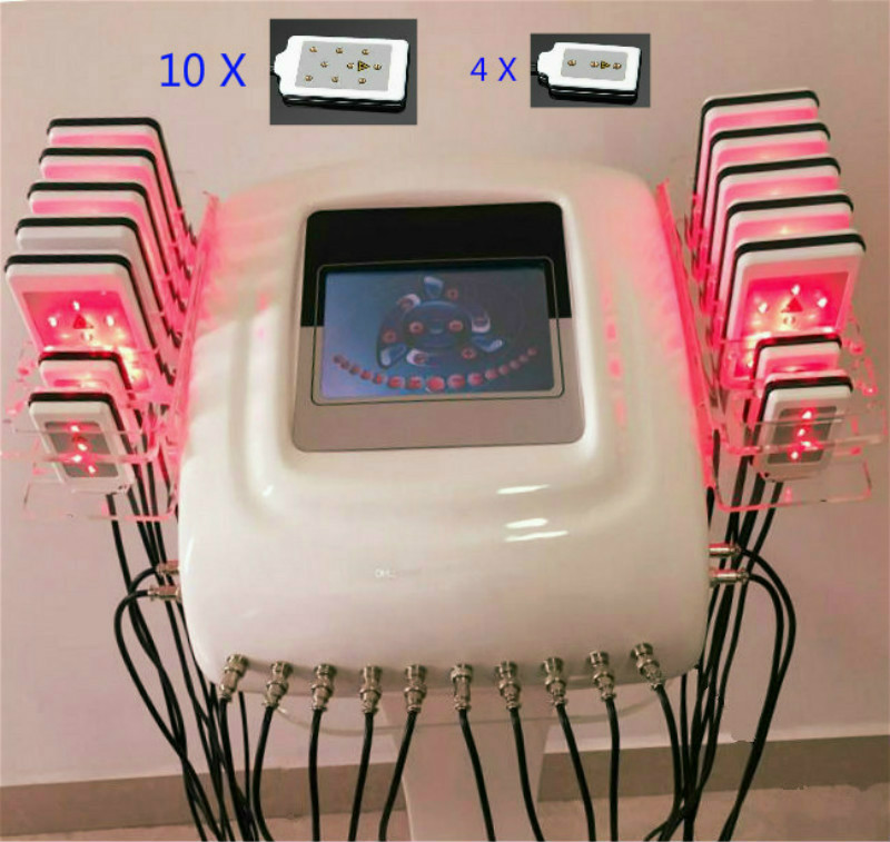 

Most popular 635-650 nm lipo laser machine diode lipo laser lipolaser fat removal equipment laser liposuction Machine (14 paddles)