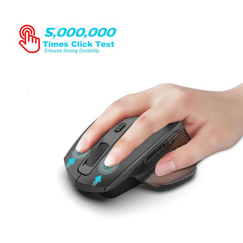 

SeenDa Rechargeable 2.4G Wireless Mouse Silent Click Gaming Mouse for Notebook Laptop Desktop USB Receiver Mute Mice