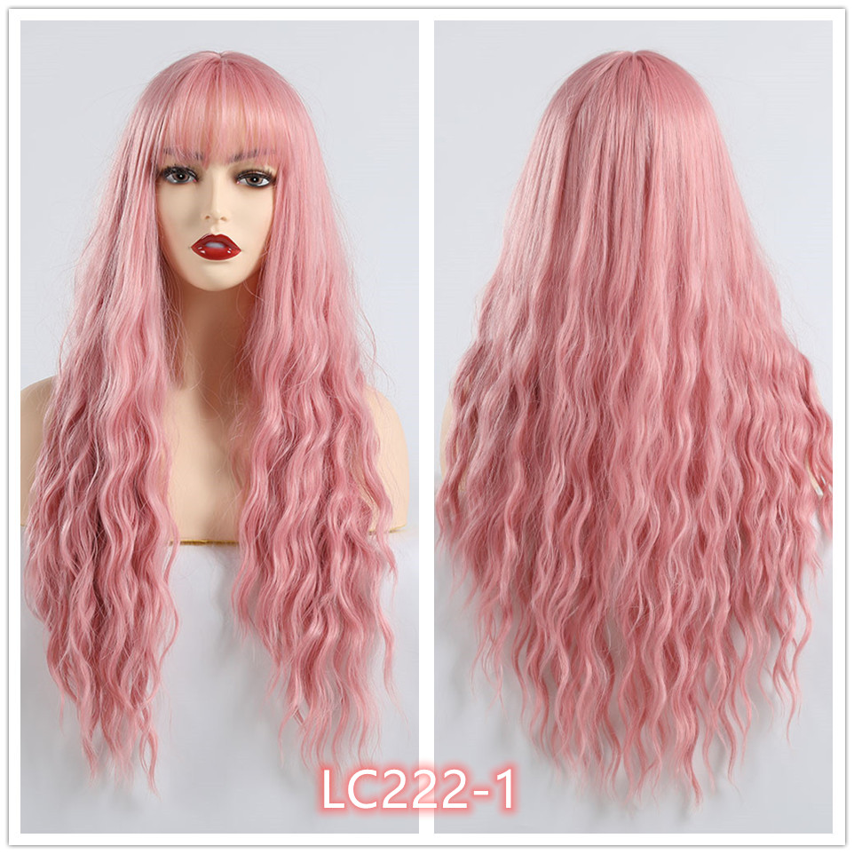 frange cheveux ondulé