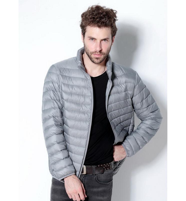 

Uwback 2020 new brand winter jacket man long sleeve plus size 5XL 90% white duck down outwear coats homme ultralight coat TA113, Blue