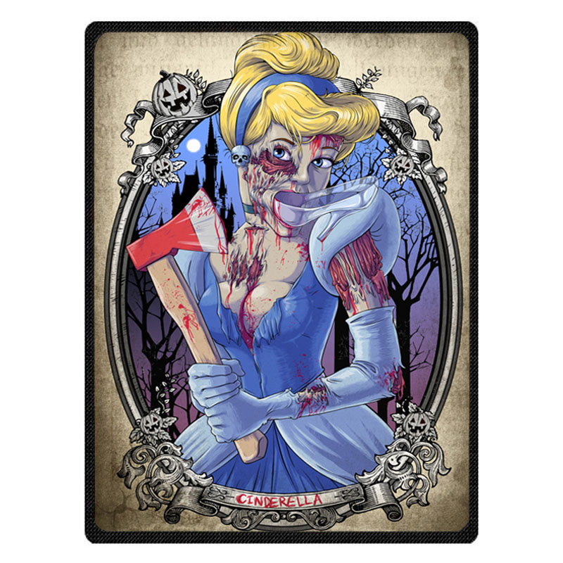 

Zombie Princess Print Super Soft Manta Coral Flannel Blanket Bed Plane Travel Throw Blankets Baby Kids Bed Sheet