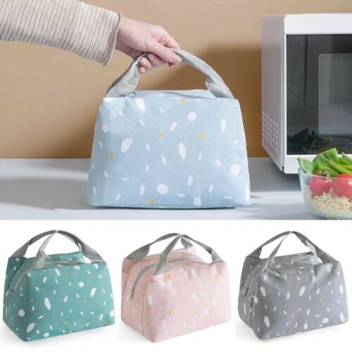 

Portable Insulated Thermal Cooler Lunch Box Carry Tote Picnic Case Storage Bag