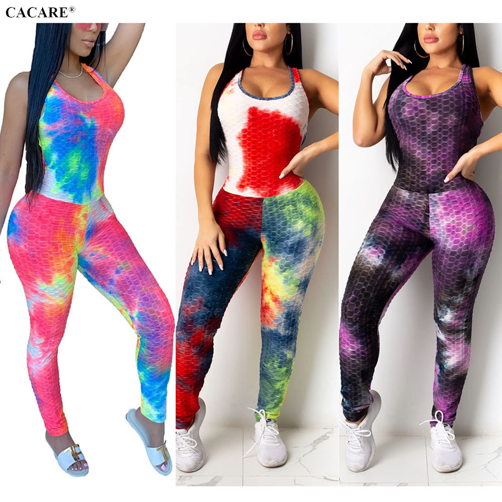 

Fashion Jumpsuits Women 2020 Summer Romper Pajamas Playsuit Overalls Bodysuit Body Suit F0194 -XL Floral Print, Purple