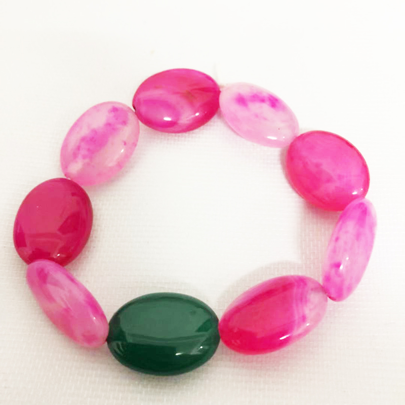 

2020 MOLOYE Self Created Bracelet Natural Stone Multi Color Series Bracelet Female Personality Hundred