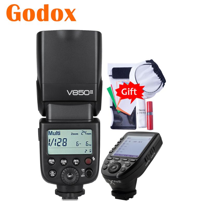 

Godox HSS 2.4G Wireless V850II 1/8000s Camera Flash Speedlite XPro-S TCM Transmitter For A6000 A6500 a7s a7r a7 a68 a99