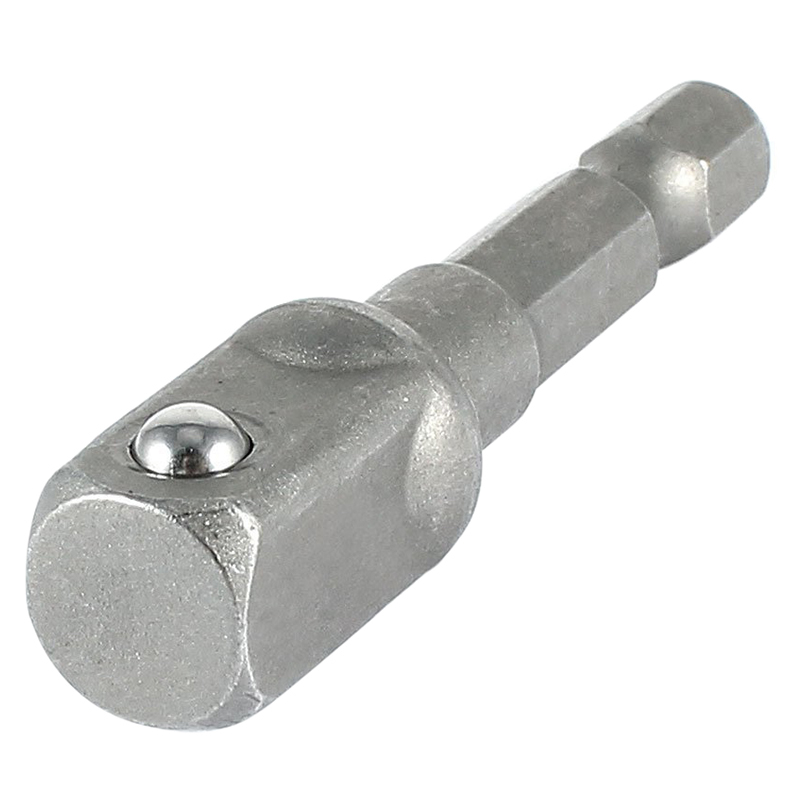 

Impact Driver/Drill 1/4inch Hex Hexagon Shank to 3/8inch Socket Adapter Set