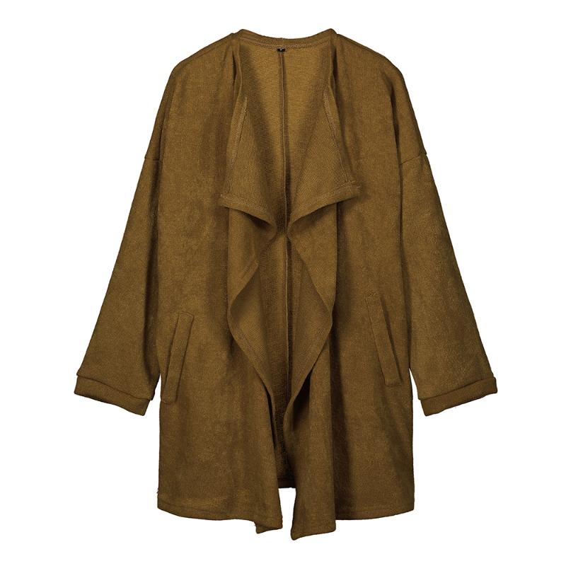 

Women' new style fashion Open Front Cardigan Sweater Fall Fuzzy Wrap Coat Sherpa Jacket with Pockets 11, Green