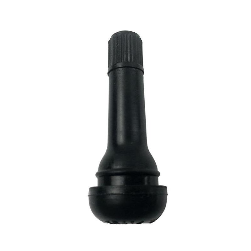 

1pieces TR413 Snap-In Tire Valve Stems Short Black Rubber The valve core wrench No inner tire disassembly