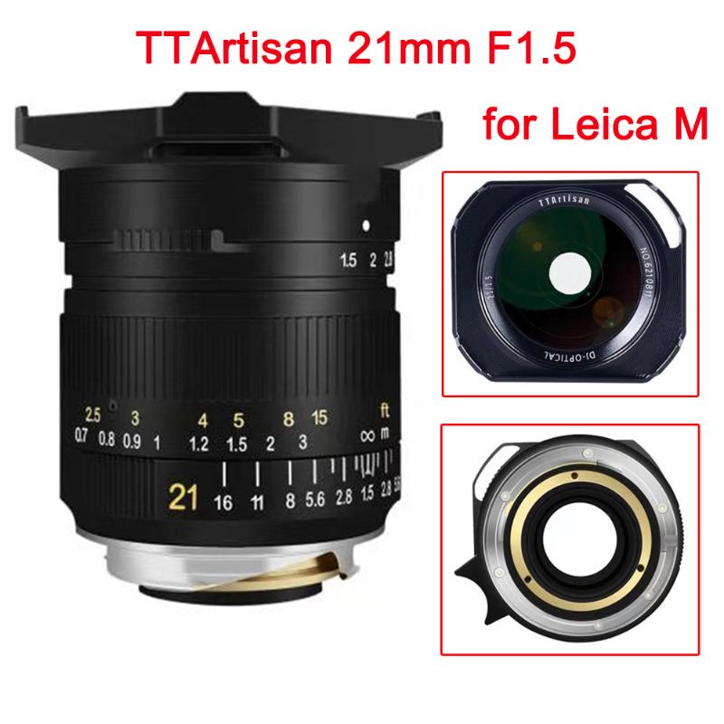 

OriginalArtisan 21mm F1.5 Full Fame Camera Lens For Leica M Mount Cameras M-M M240 M3 M6 M7 M8 M9 M9p M10 Manual Focus Lens