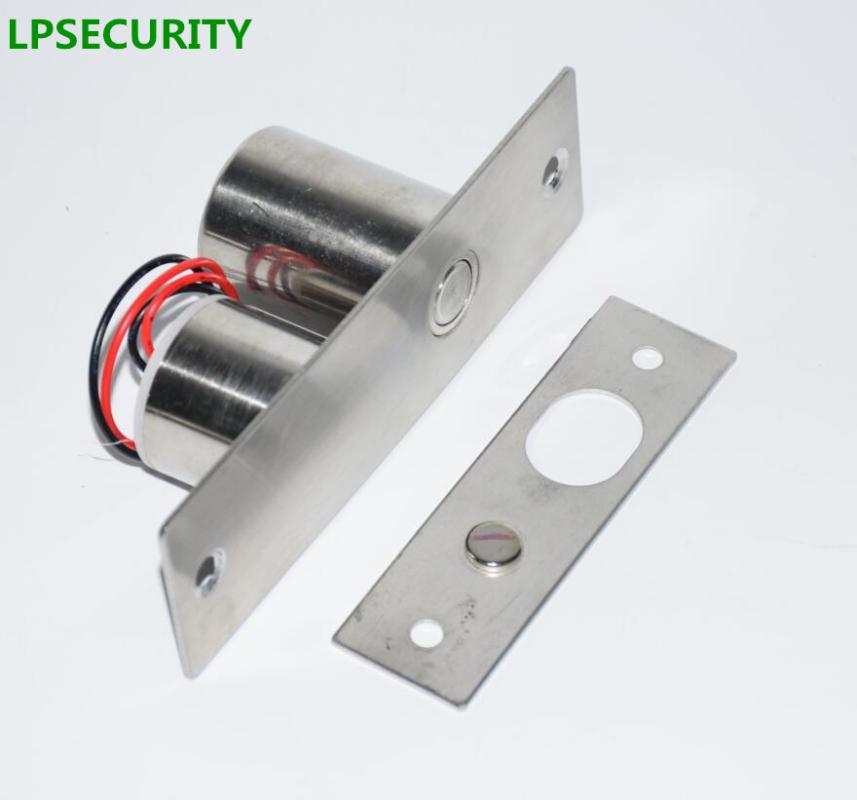 

LPSECURITY 800kg weight Gate door Access Control System electric magnetic glass door lock drop bolt deadbolt