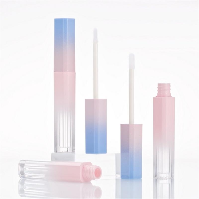 

New 1/5pcs 4ml Empty Lip Gloss Tubes Pink Blue Gradient Lip Glaze Tubes DIY Cosmetic Packing Containers sample vials, 1 pc 4ml