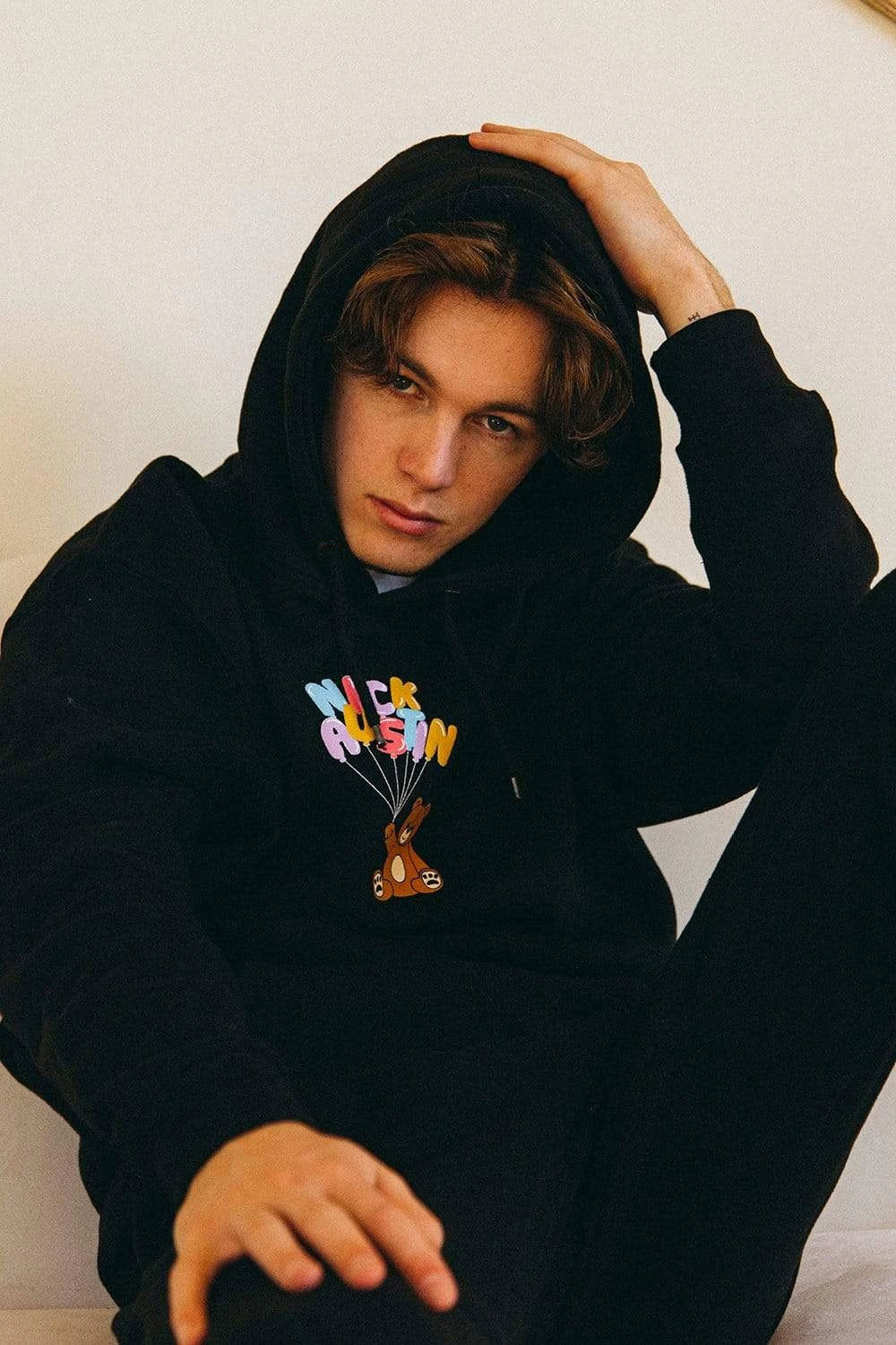 tiger fleece full zip moletom com capuz