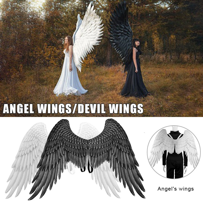 3D Angel Wings Halloween Mardi Gras Theme Party Costume Cosplay Decoration US 3D Angel Wings Halloween Mardi Gras Theme Party Costume Cosplay Decoration US