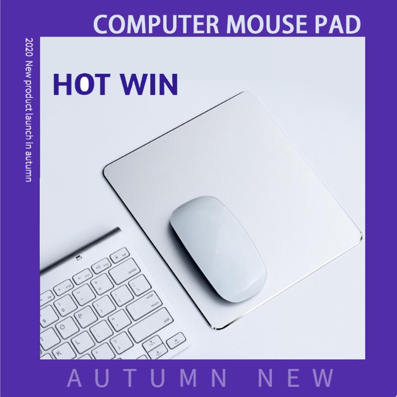 

Aluminum alloy metal mouse padAluminum hard double-sided thick smooth pad