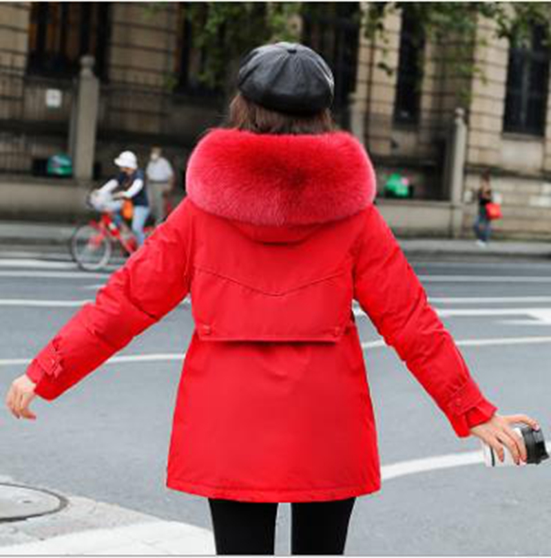 

Wholesale fashion winter women's loose pie overcoming down padded jacket short coat, Grey blue