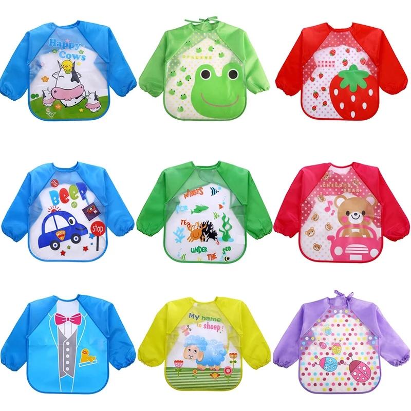bibs for toddlers with sleeves