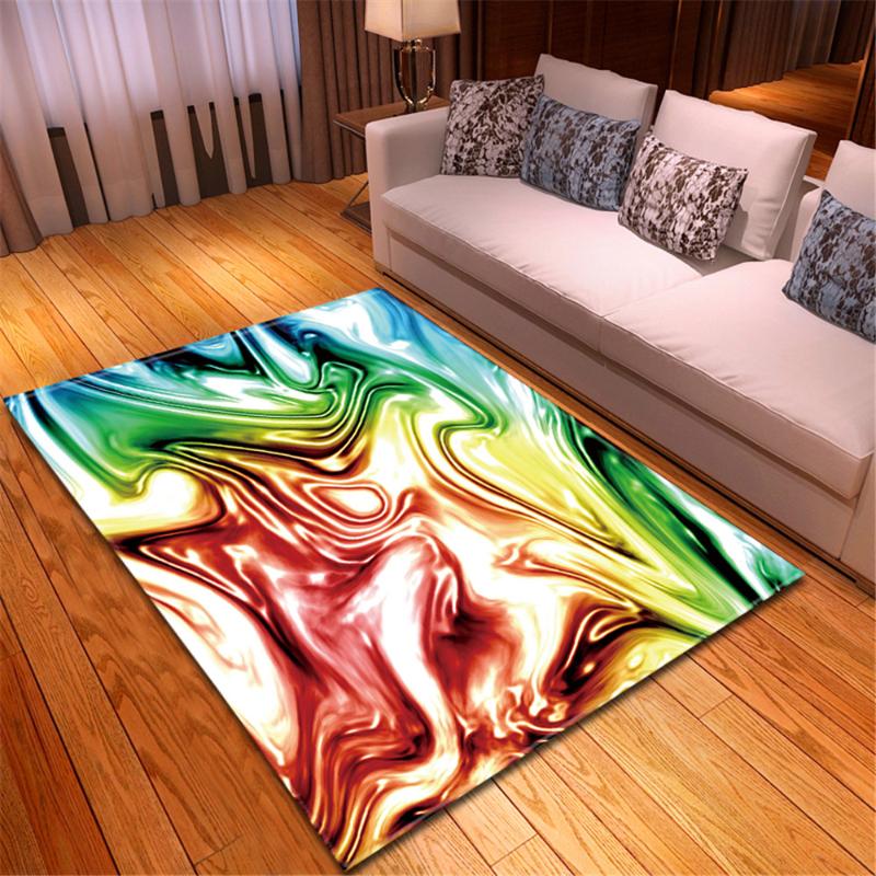 

Simple Fashion Decor Floor Mat Hallway Balcony Dining Table Area Rug Soft Non-slip Bedside Rug Large Carpet for Living Room, No-8