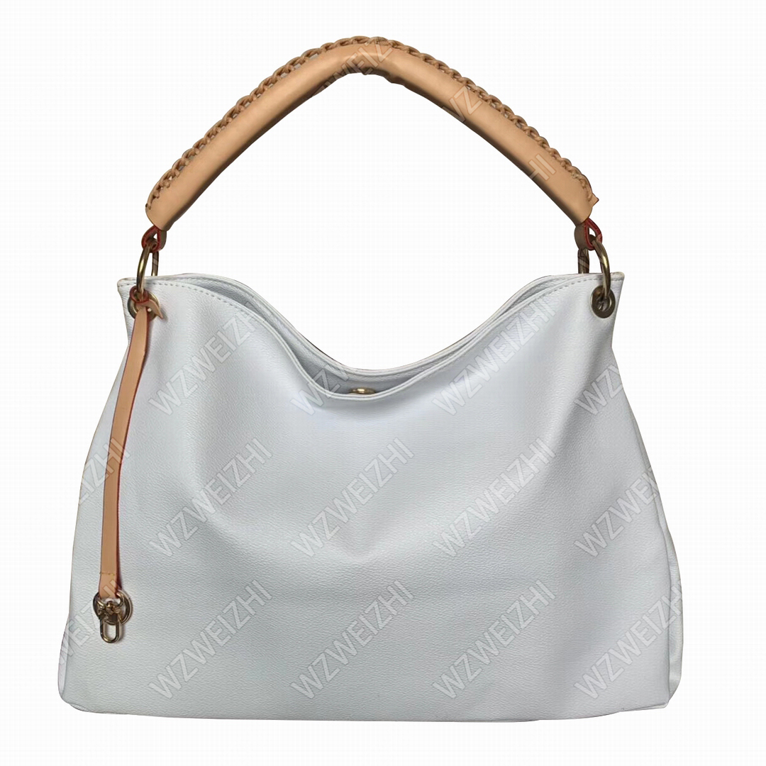 

Wholesale Fashion Pu Leather Brown Flower Handbags Women Bags Shoulder Bags Handbag Lady Tote Messenger Bag 3 Corlors 41CM, Brown grid