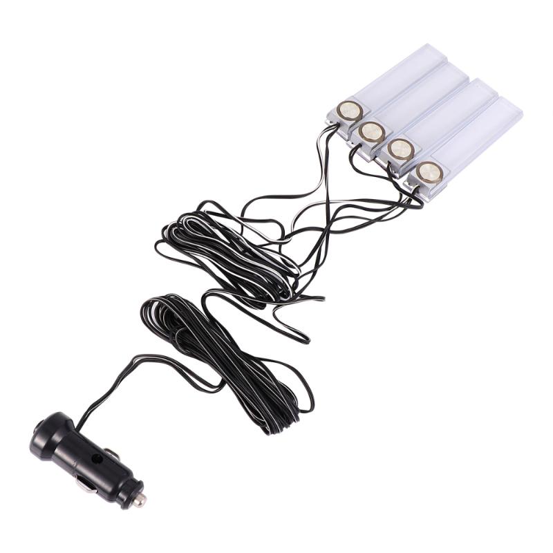 

1 Set Durable Lightweight Colorful LED Indoor Car Atmosphere Lamp Car Lamp Flashing Light Vehicle