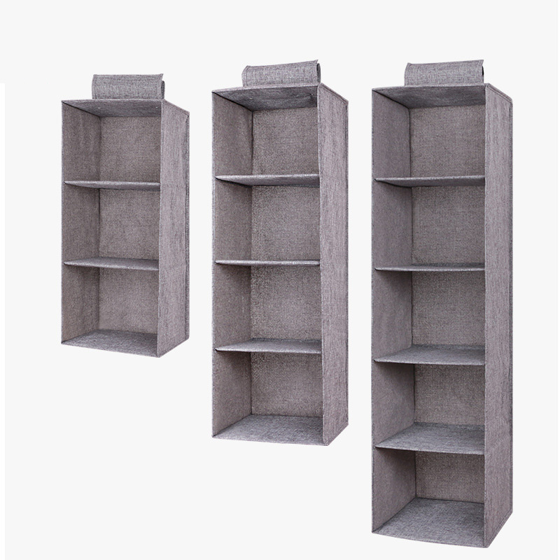 

Drawer Shelves Hanging Wardrobe Organizer Storage Box Shoes Clothes For Bedroom SKD88
