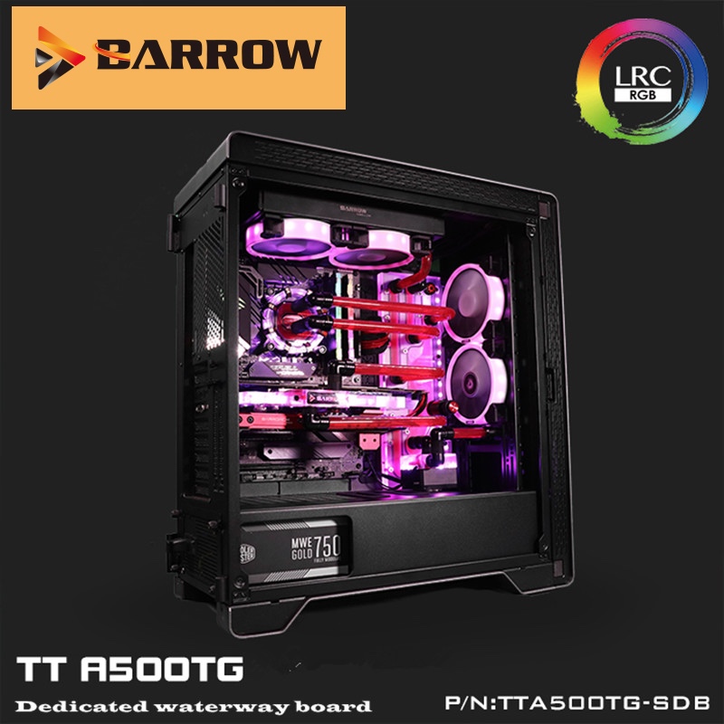 

Barrow water cooling kitsA500TG-SDB,Waterway Board For A500TG Case,For Intel CPU Water Block & Single/Double GPU Building