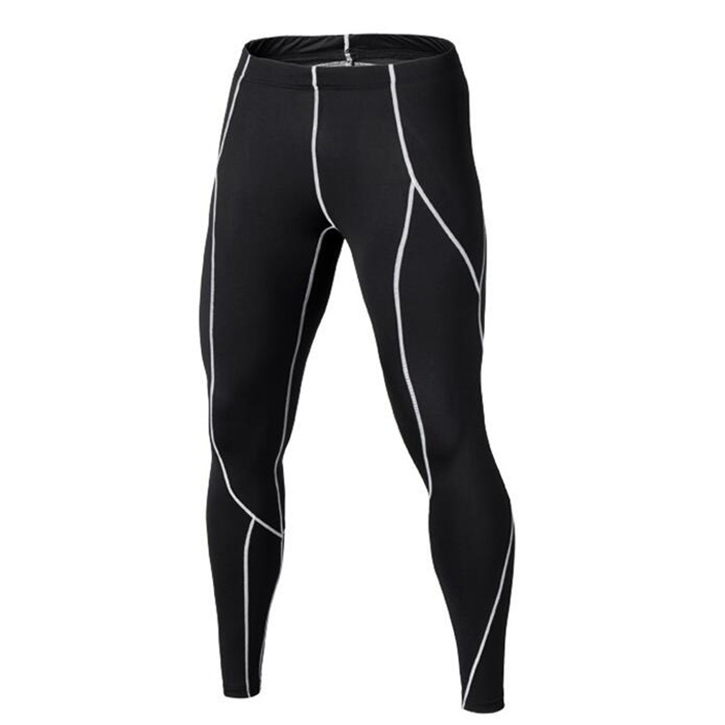 

CKAHSBI Bike Tight Mtb Men Pants Cycling Long Bicycle Bib Pant Calcetines Ciclismo Fitness Compression Tight Men Cycling H009, Grey