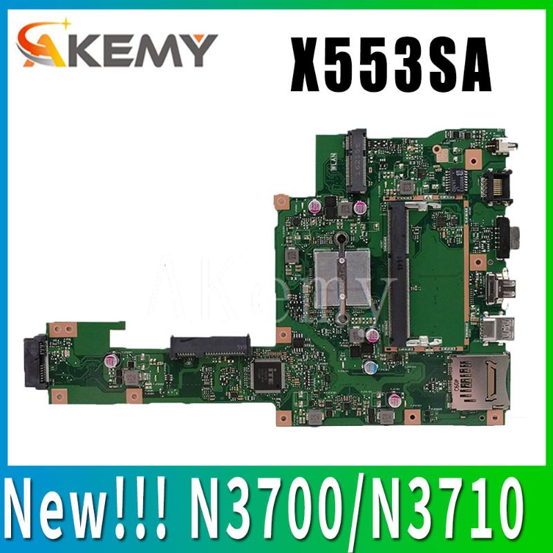

New ! Akemy X553SA Motherboard for ASUS X553SA X553S F553S A553S Mainboard 100% test OK W/ N3700/N3710 CPU