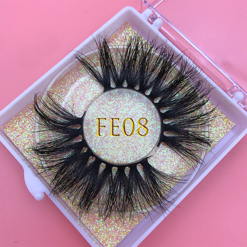 

MIKIWI 25mm lashes 3DMink Eyelashes Criss-cross False Eyelashes Cruelty Free Volume Mink Lashes Dramatic Eye Makeup Tools