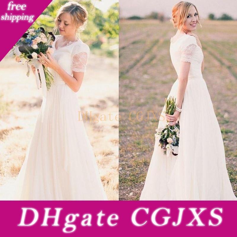 simple short gown styles