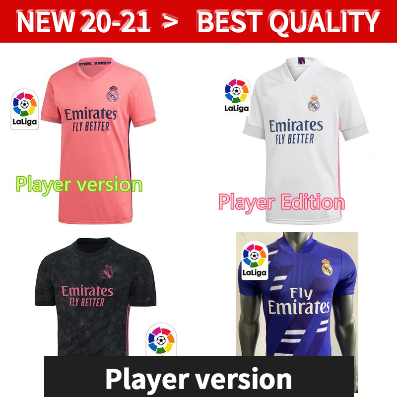 

Player version real madrid jersey 20 21 HAZARD SERGIO RAMOS soccer jersey BENZEMA VINICIUS camiseta football jersey shirt uniforms 2020 2021, Black;yellow