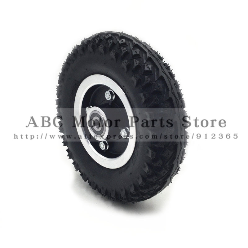 

Tire Size 8X2" and Inner Tube 200X50 Full Wheels Off Road Tyre for Electric Scooter Wheel Chair Truck Pneumatic Trolley Cart