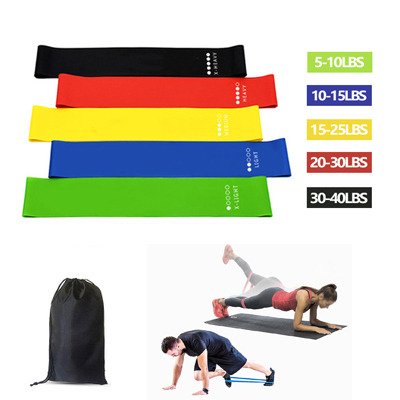 

Resistance Bands For Fitness Rubber Band Workout Gym Equipment 0.35mm-1.1mm Training Elastic Bands Set Yoga Gym Exercise Workout
