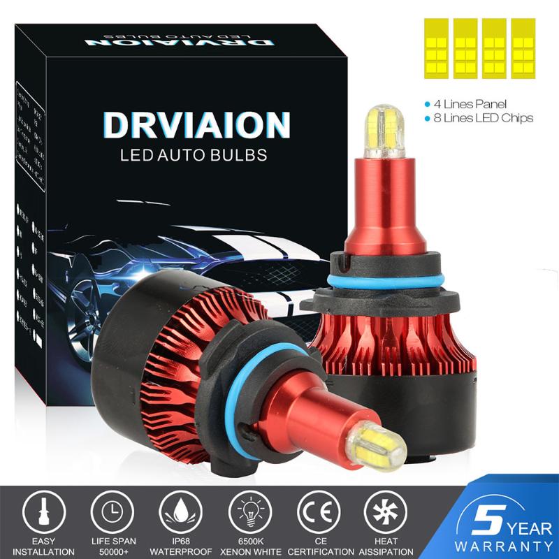 

Newest 3D 8Sides CSP Chip Car Fog Lights H1 H7 H8 H9 H11 9005 3 9006 4 28W 6000K Car Headlight 12V