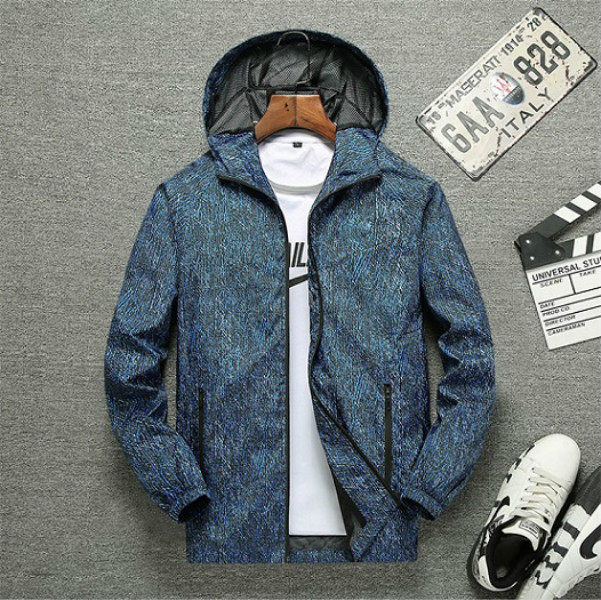 

Zipper Hooded Mens Jackets Active Long Sleeve Autumn Outerwear Womens Free Shipping Winter Coats Asian Plus Size -4XL Hot Sale, Gray