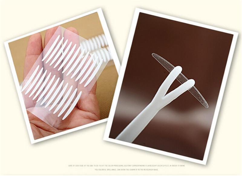 

New 11 Pairs Invisible Double Eyelid Tape Sticker Beautiful Eyes Reflective Stickers For Women