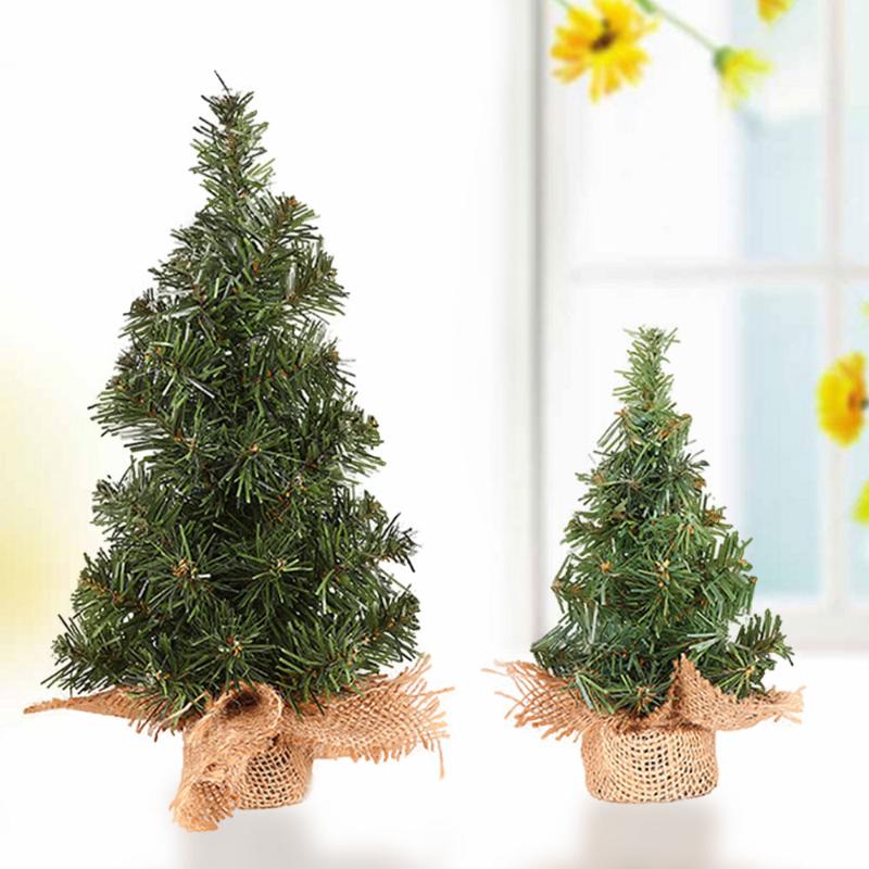 

Mini Tabletop Christmas Tree Xmas Decor Pine Tree Table Embellishment Festival Wedding Party Supplies Small Pre-lit Pine