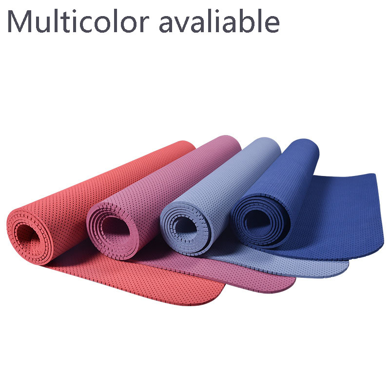 

Tapete Yoga With Free Bolsa Yoga For Pranamat Pilates Fitness Work Out Colchoneta Ejercicio Esterilla Gymnastics Mat Breathable, Black