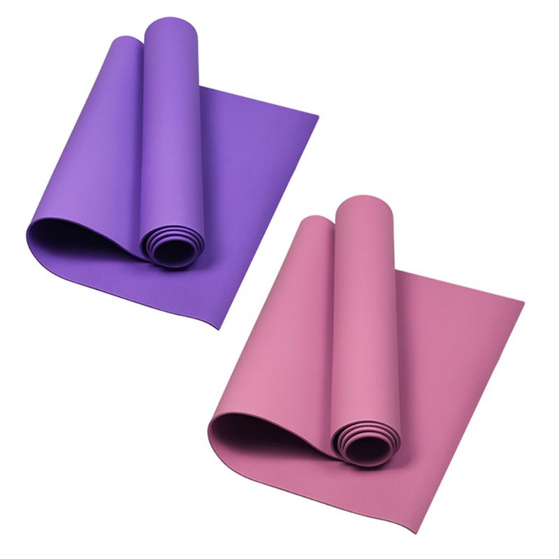 

3mm Thick Non-slip EVA Yoga Mat Exercise Body Building Blanket Fitness Equipment G92F, Pink