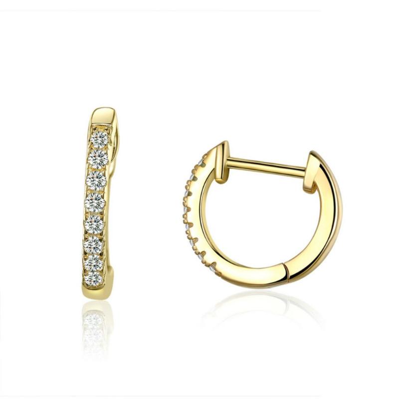 

Hoop & Huggie Ring Type Earrings Girl'S Women'S Fashion Gift For Ladies Delicate