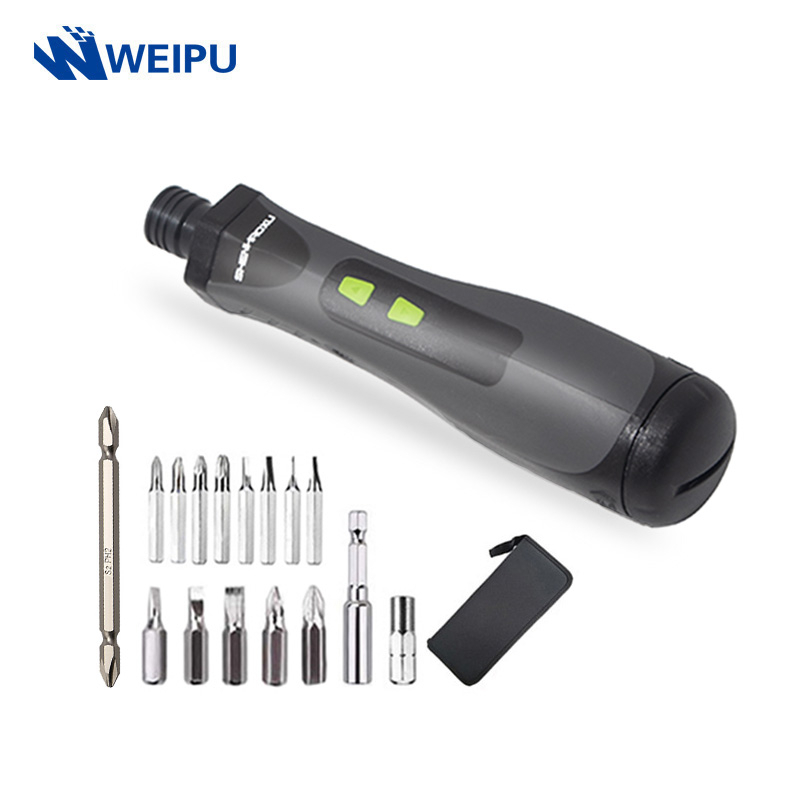 

Mini Cordless Electric Screwdriver 6V Battery Operated Drill Tool Set Metallurgy Gear Set Manual And Automatic Power Tool