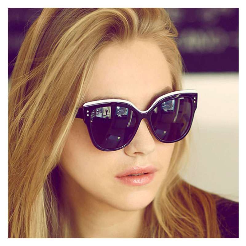 

Sunglasses Fashion Eyebrow Shades Retro Cat Eye Women Mercury Lens Sun Glasses Sexy Ladies Eyeglasses Vintage Female Eyewear