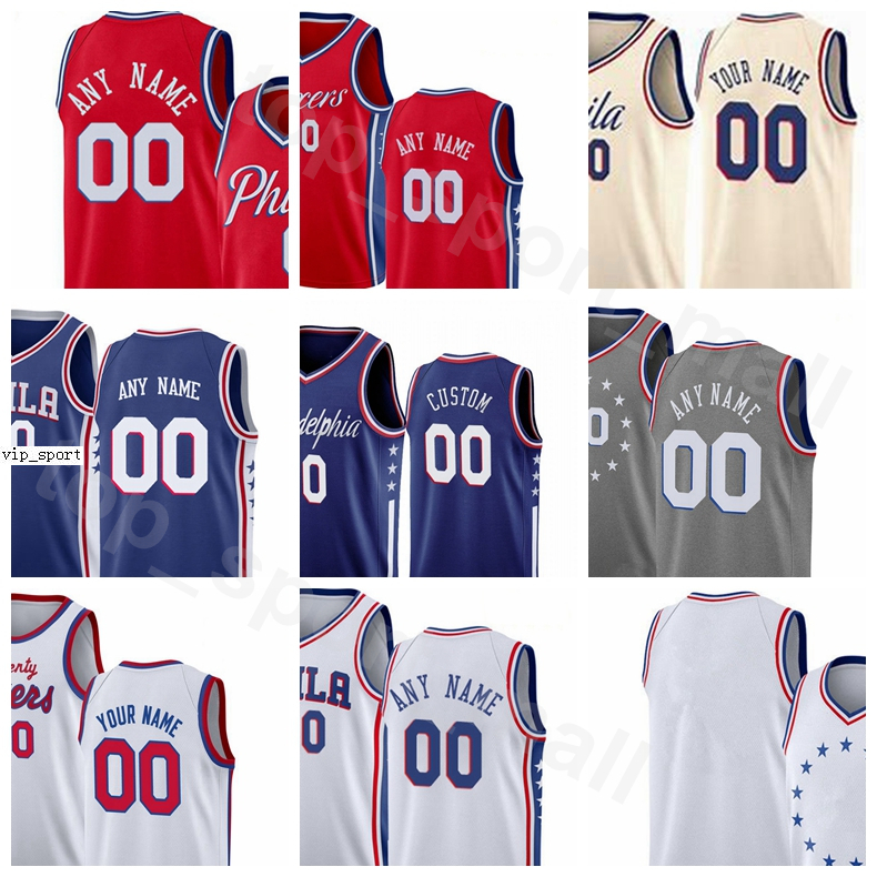 

Screen Print Basketball Joel Embiid Jerseys Ben Simmons Tobias Harris Al Horford Josh Richardson Mike Scott Glenn Robinson Man Woman Youth, Women white