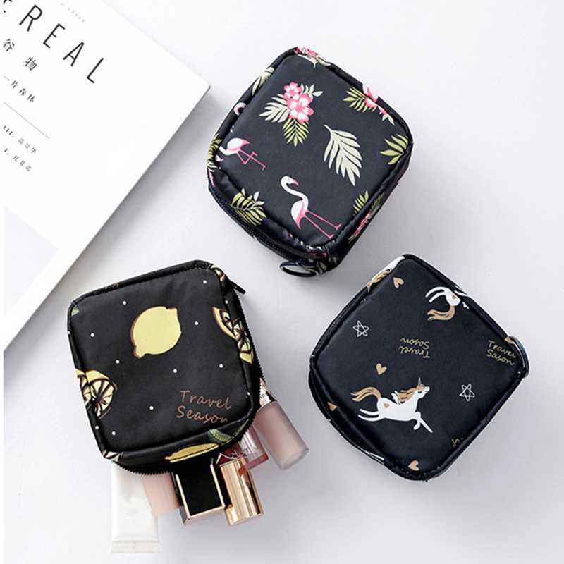 

1 pc Solid Color Cosmetic Bag Cactus Travel Toiletry Storage Bag Beauty Makeup Cosmetic Organizer Dropshipping